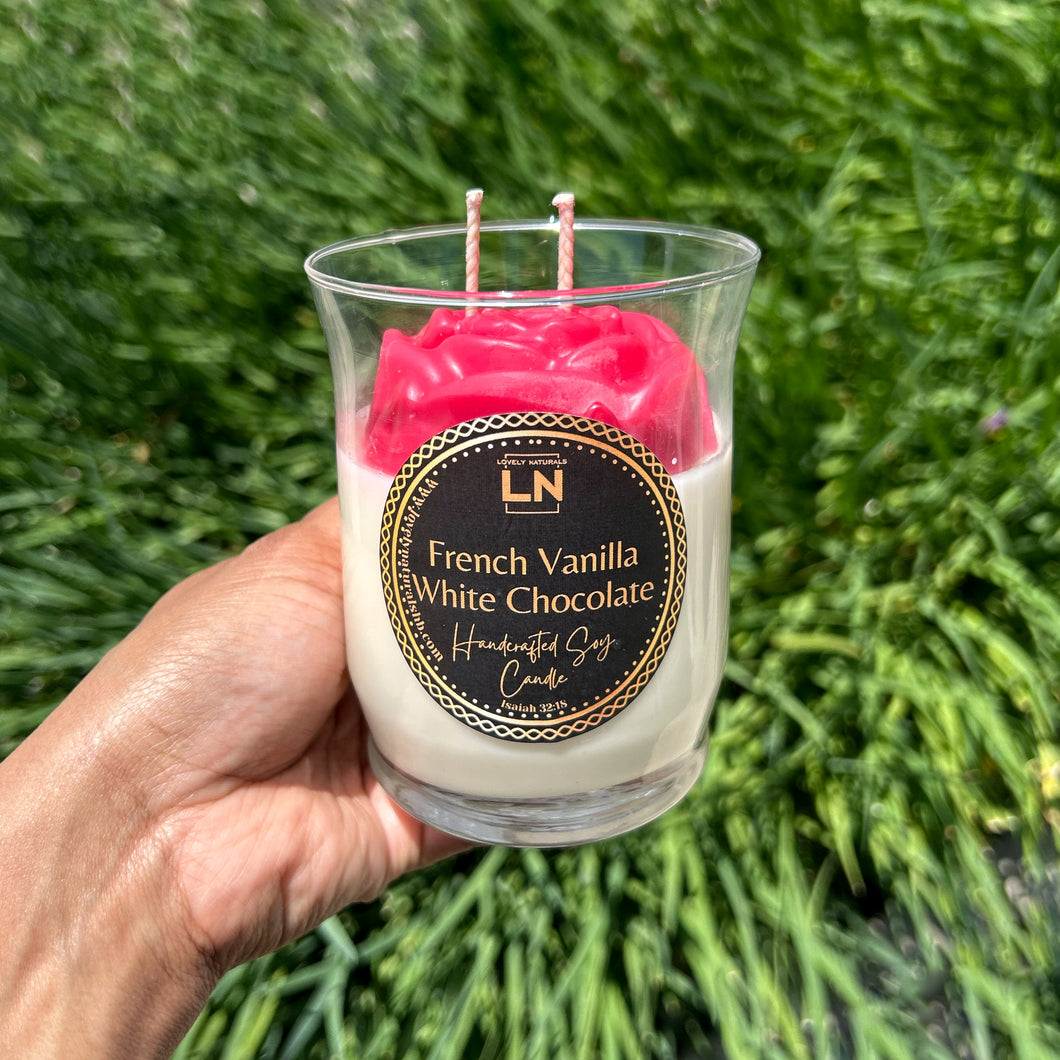 French Vanilla White Chocolate Soy Candle