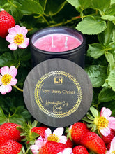 Load image into Gallery viewer, 18 oz. Very Berry Christi Soy Lotion Candle
