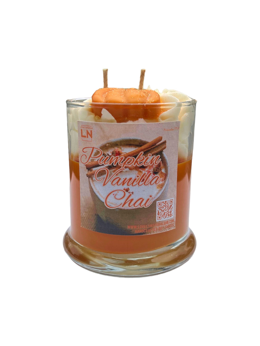 Pumpkin Vanilla Chai Soy Candle