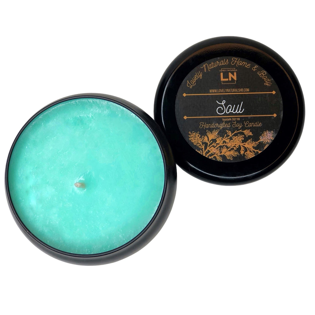 11 oz. Soul Soy Lotion Candle - Lovely Naturals Home & Body -
