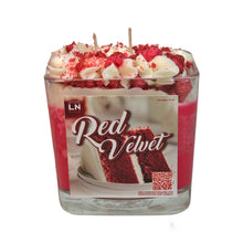 Load image into Gallery viewer, Red Velvet Cake Soy Candle
