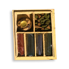 Load image into Gallery viewer, Wooden Incense Set - Lovely Naturals Home &amp; Body -
